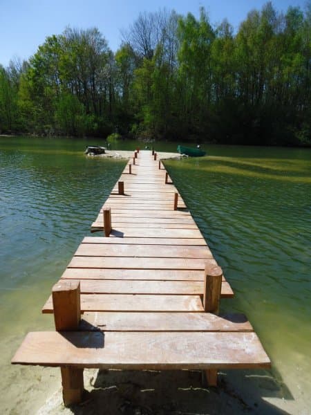 Privatisation d’un étang de 2.5ha avec un chalet 