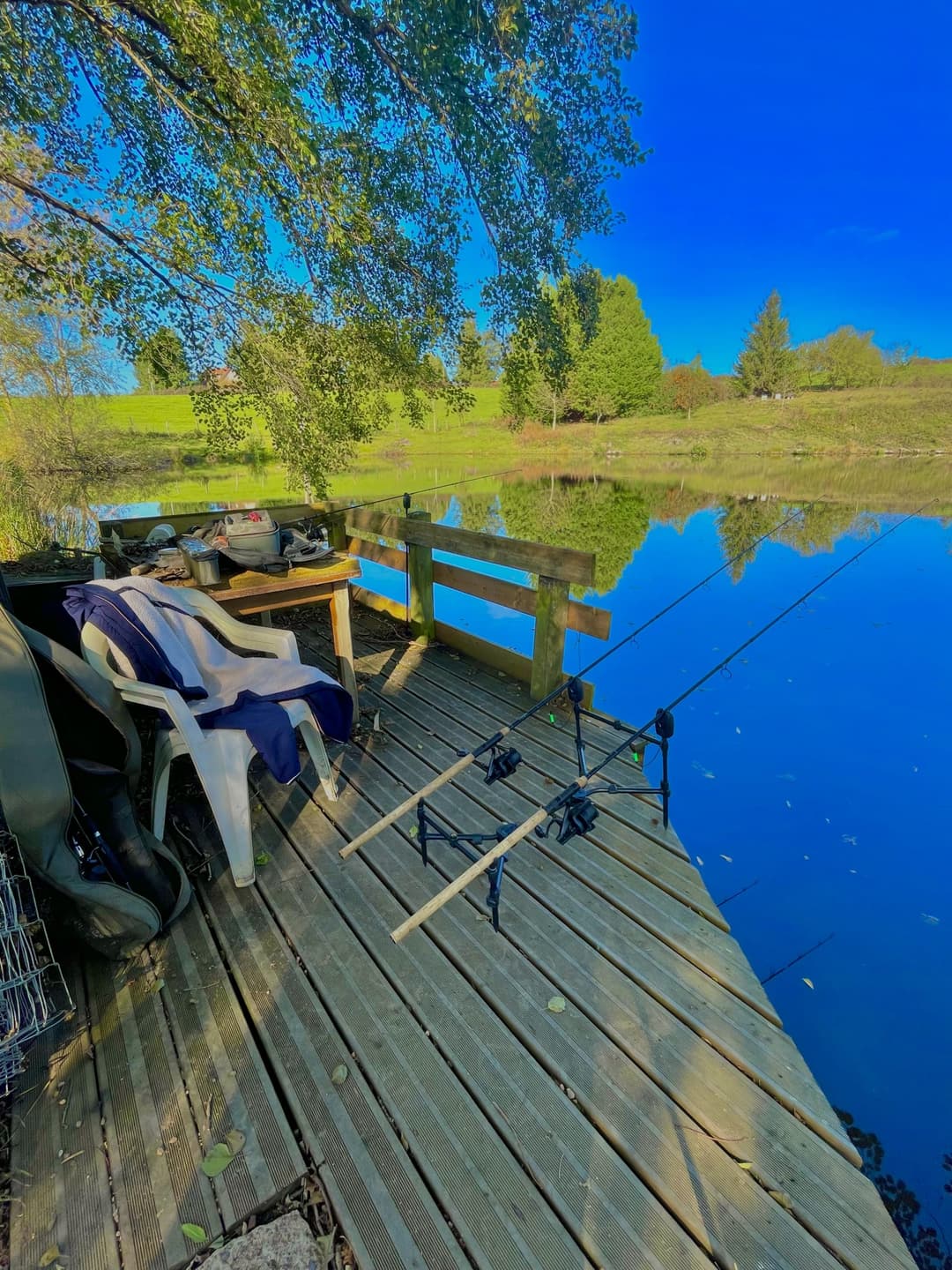Gravière de 1ha pour des bons moments au bord de l'eau