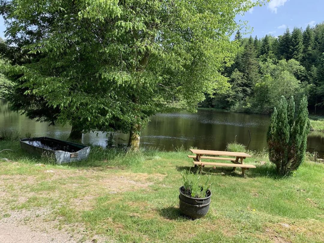 Chalet avec étangs privés et vue exceptionnelle 