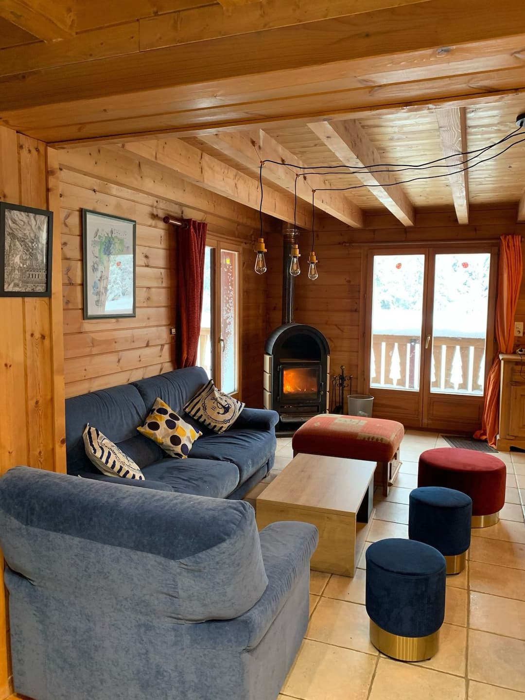 Maison avec chalet privée au coeur des vosges 