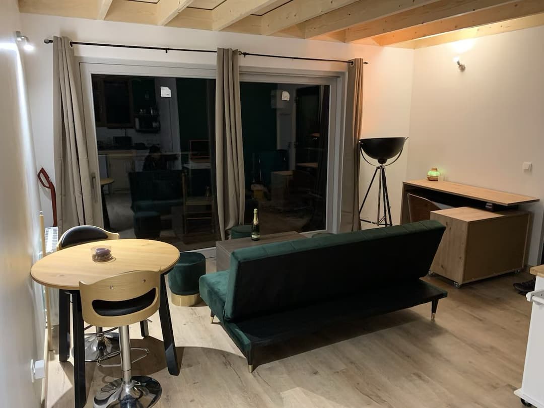 Chalet avec étangs privés et vue exceptionnelle 