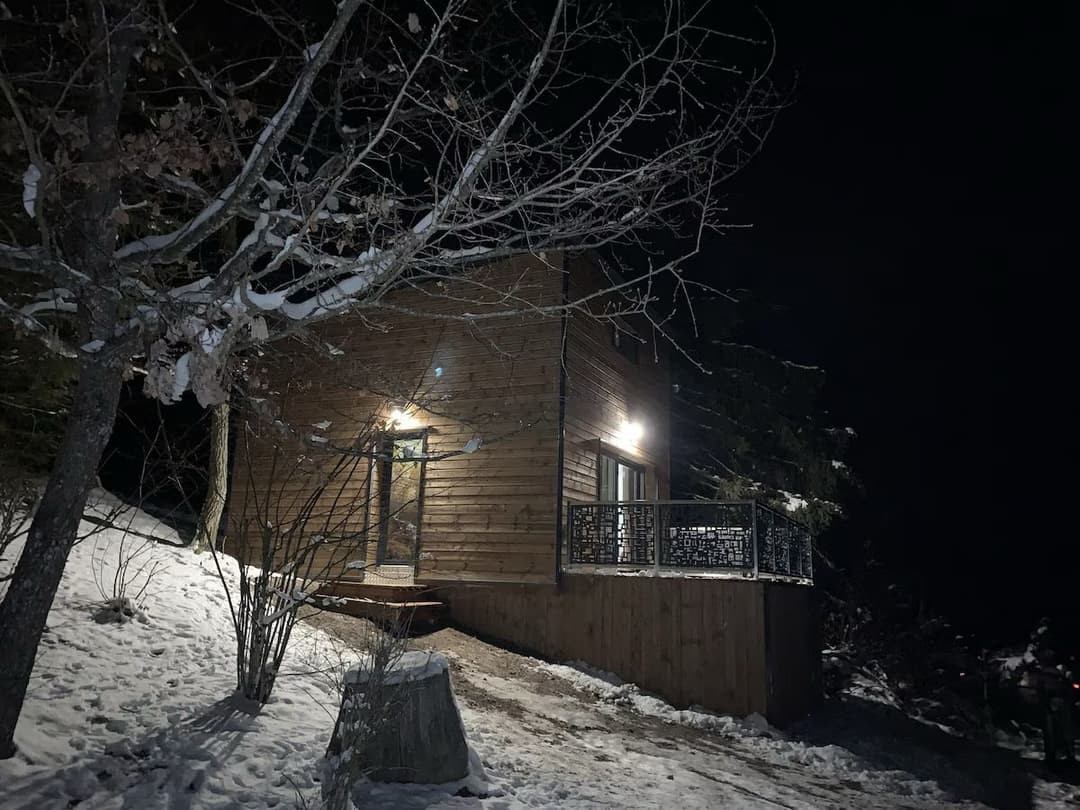 Chalet avec étangs privés et vue exceptionnelle 