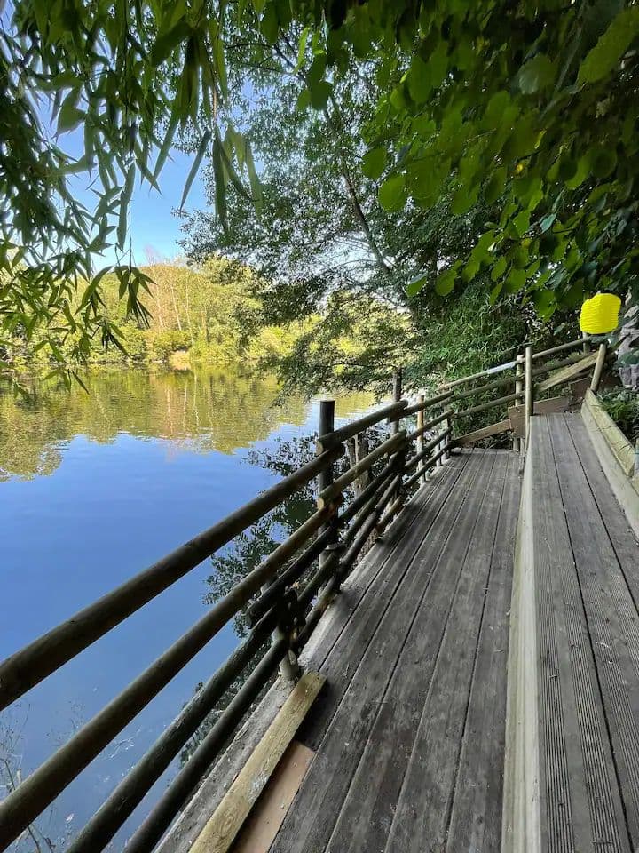 Maisonnette au bord de la rivière du Tarn 