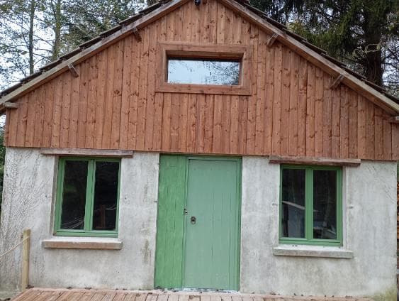 Location etang avec maison de 30 m2 