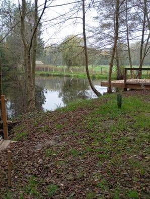 Location etang avec maison de 30 m2 