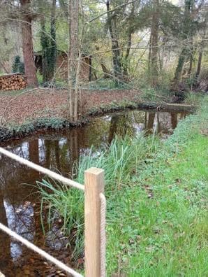 Location etang avec maison de 30 m2 