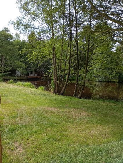 Location etang avec maison de 30 m2 