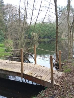 Location etang avec maison de 30 m2 