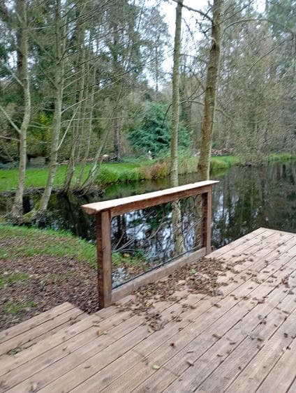 Location etang avec maison de 30 m2 