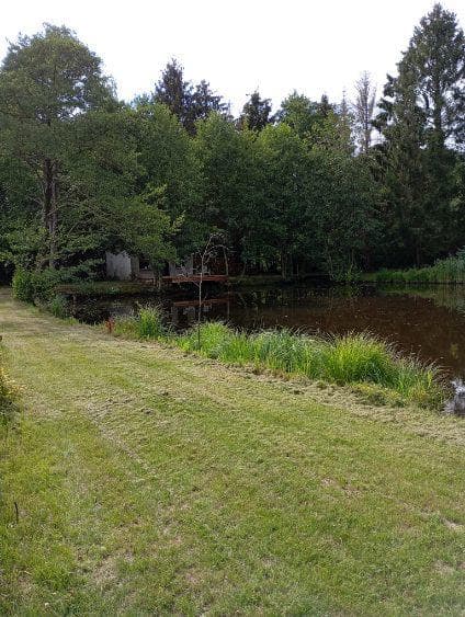 Location etang avec maison de 30 m2 