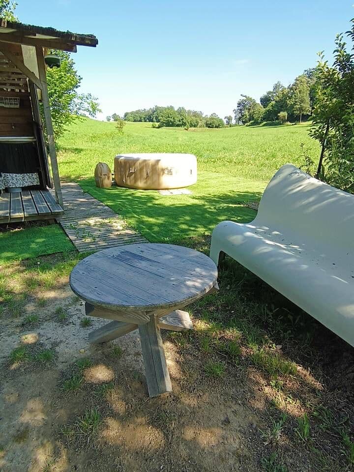 Gite 6 couchages avec petit étang privé 