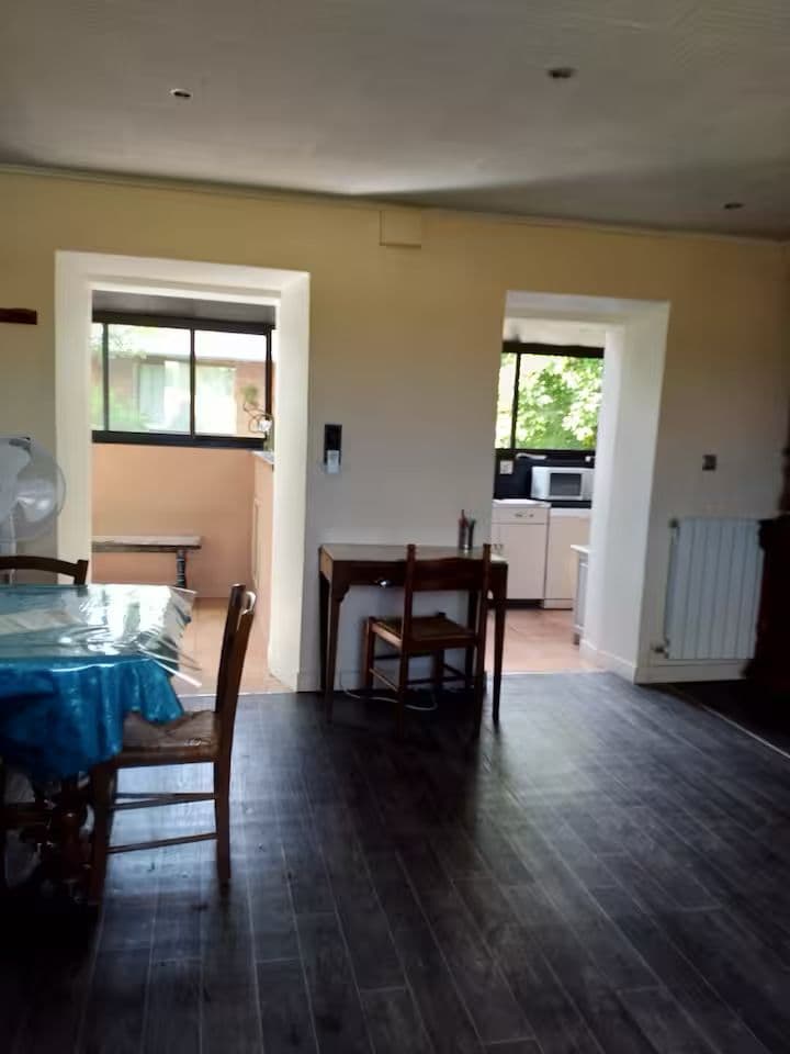 Gite 6 couchages avec petit étang privé 