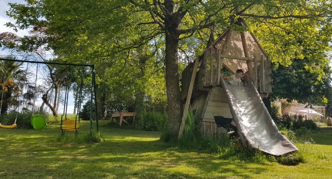 Gite 6 couchages avec petit étang privé 