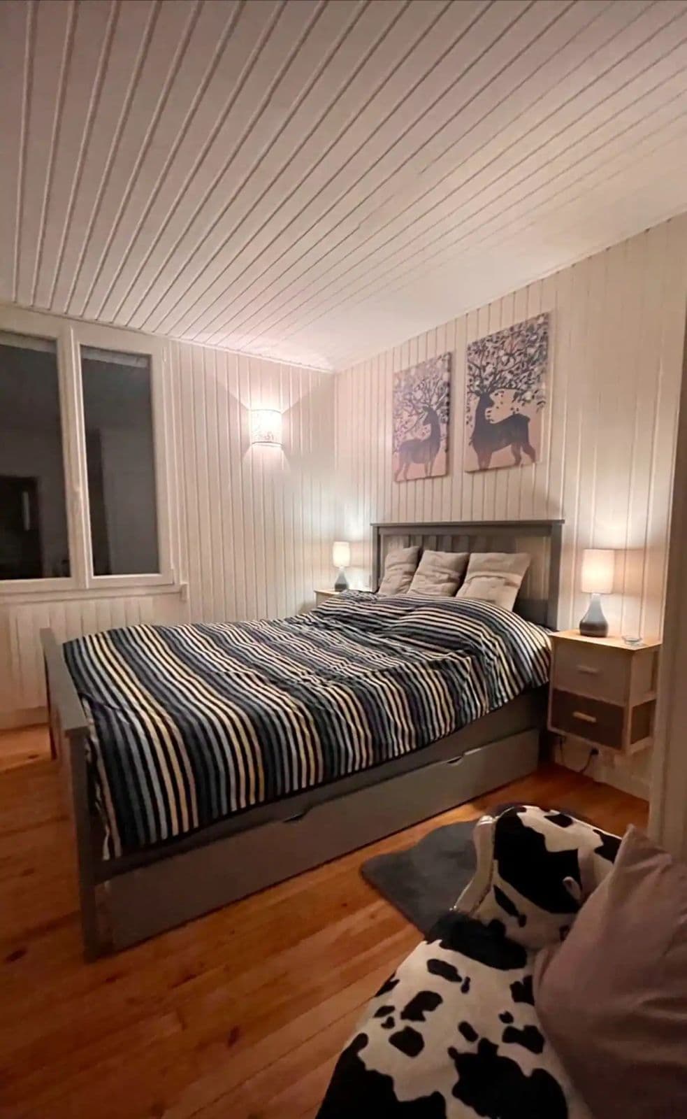 Chalet au bord d’un étang de 2ha  dans le parc naturel des vosges du nord 