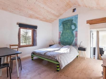 Gite tout confort avec lac privé de 7ha et sauna 