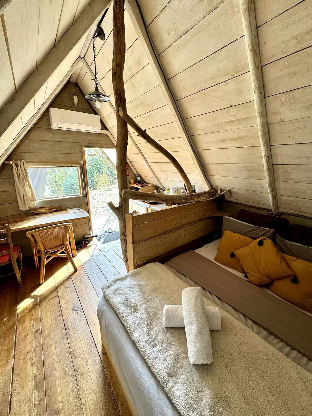 Cabane de Davy Crockett pour vivre une aventure unique 