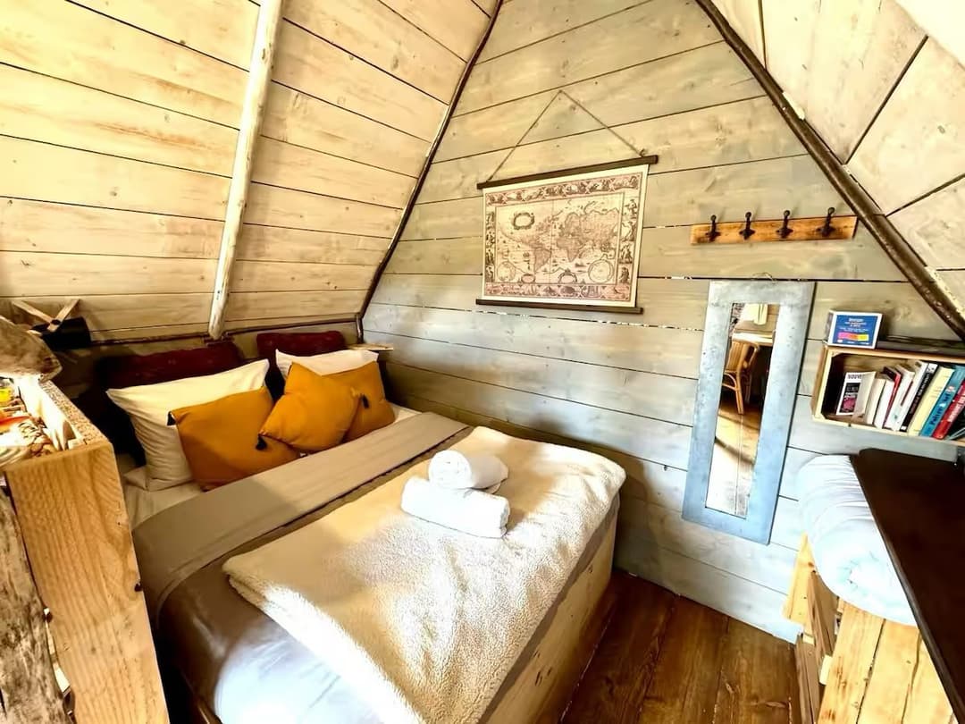 Cabane de Davy Crockett pour vivre une aventure unique 