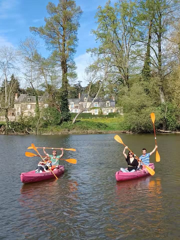 Gîte d’exception au bord de la Mayenne 