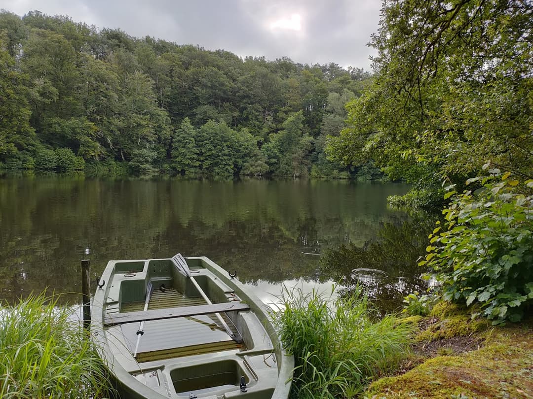 Appartement 2 chambres, étang et balades en forêt privée 