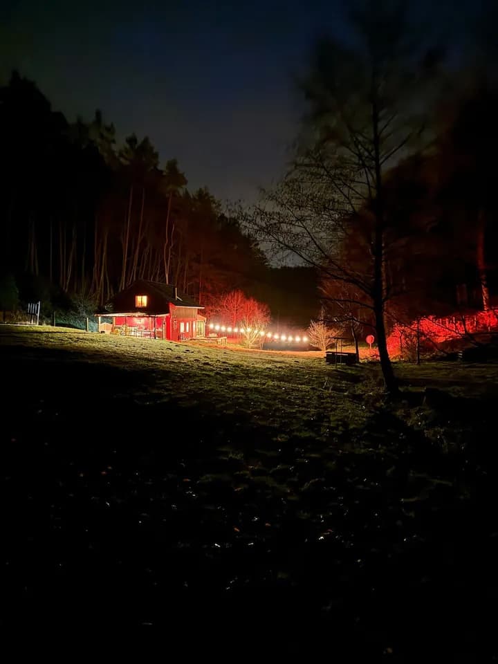 Chalet au cœur du parc régional des Vosges avec étang 