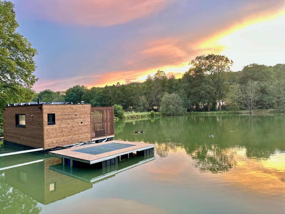 Ecolodge flottant au cœur de la Champagne 