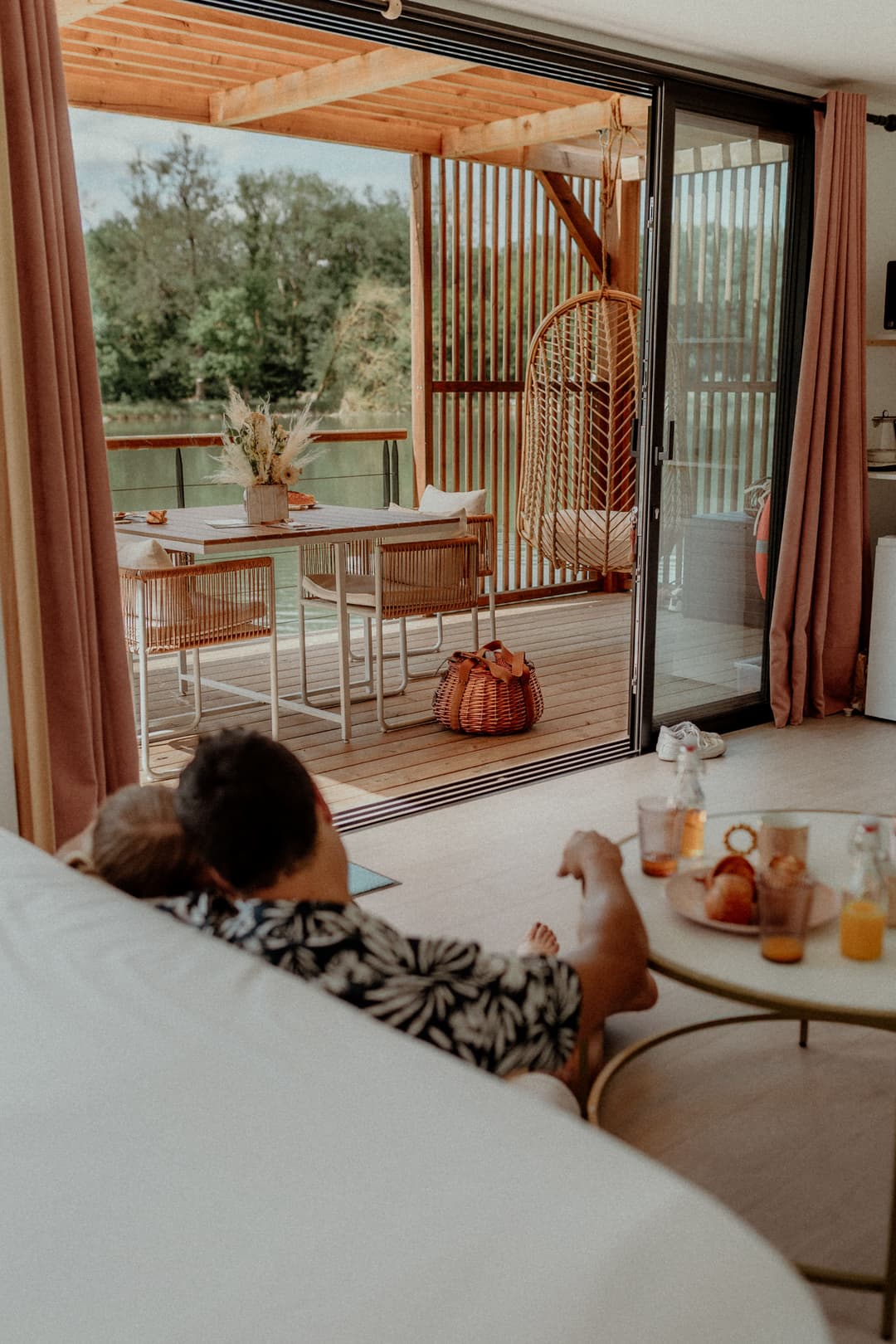 Ecolodge flottant au cœur de la Champagne