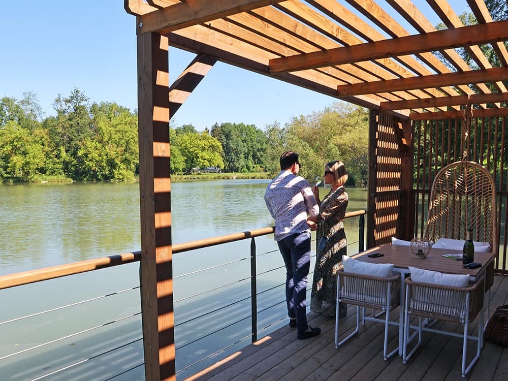 Ecolodge flottant au cœur de la Champagne 