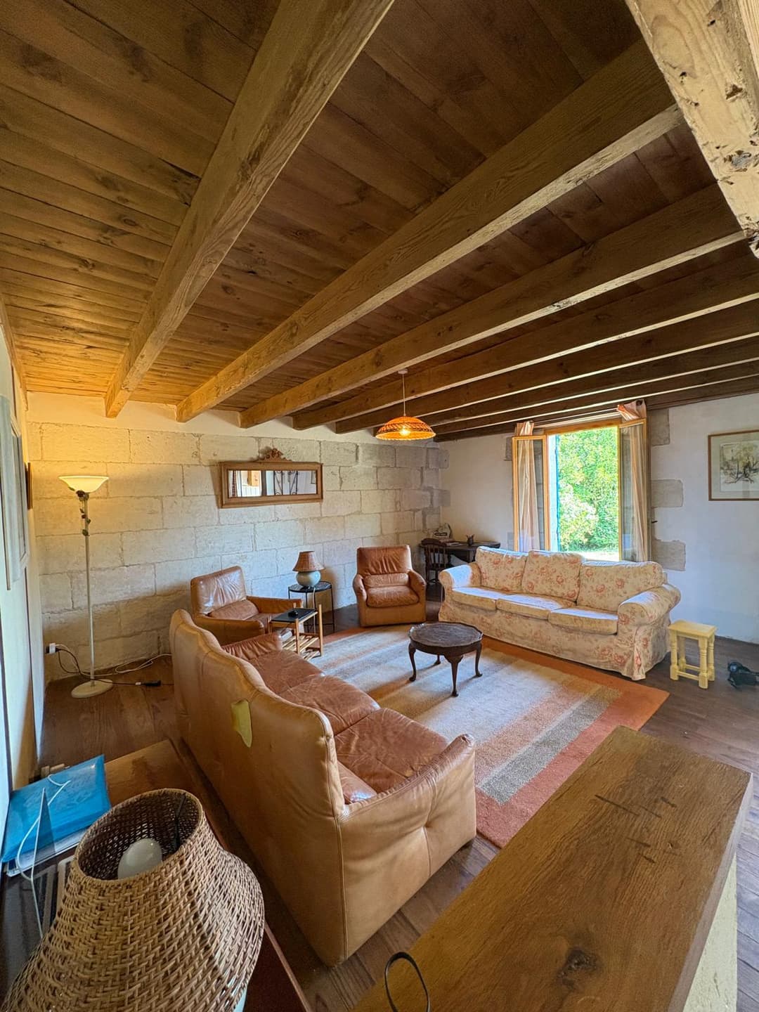 Maison de campagne devant  3 étangs -  Porcherat