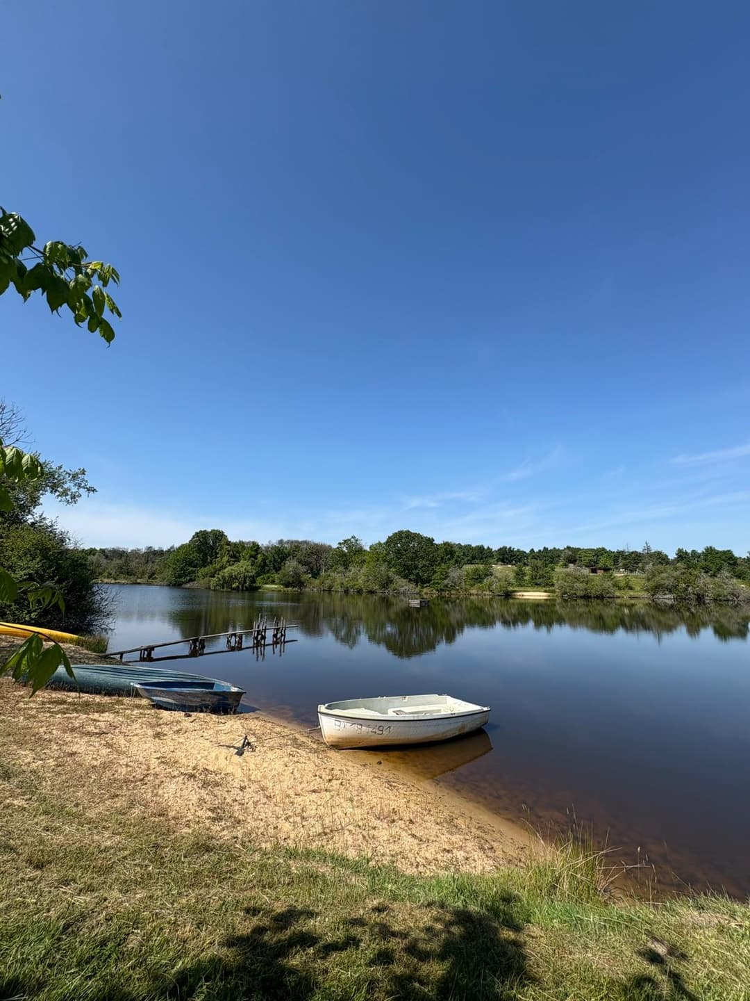 Maison de campagne devant  3 étangs -  Porcherat