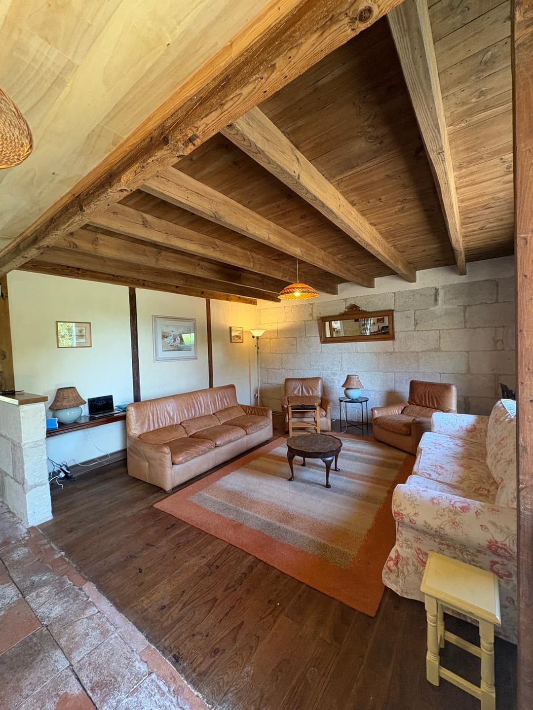 Maison de campagne devant  3 étangs -  Porcherat