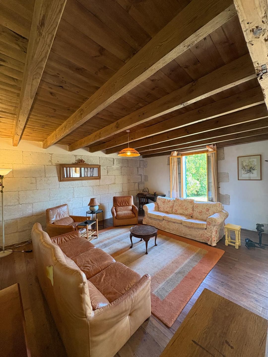 Maison de campagne devant  3 étangs -  Porcherat