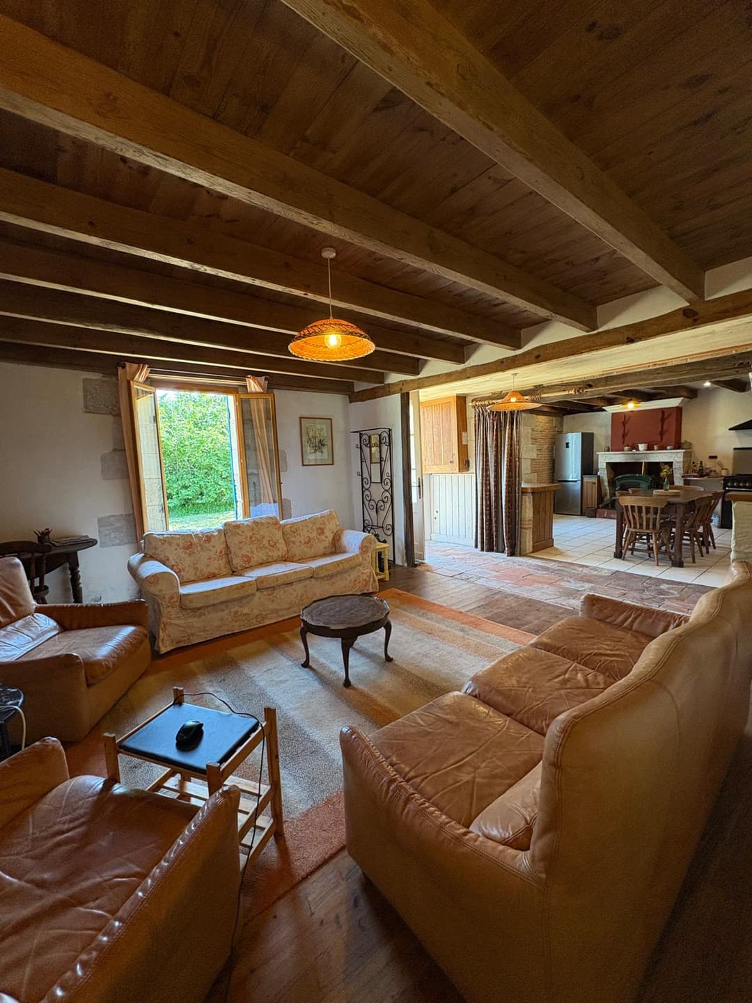 Maison de campagne devant  3 étangs -  Porcherat