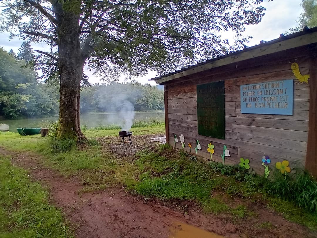 Étang de 2ha dans le département du Territoire de Belfort 