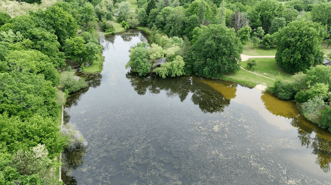 Bateau sur étang privé de 3 ha en Dordogne