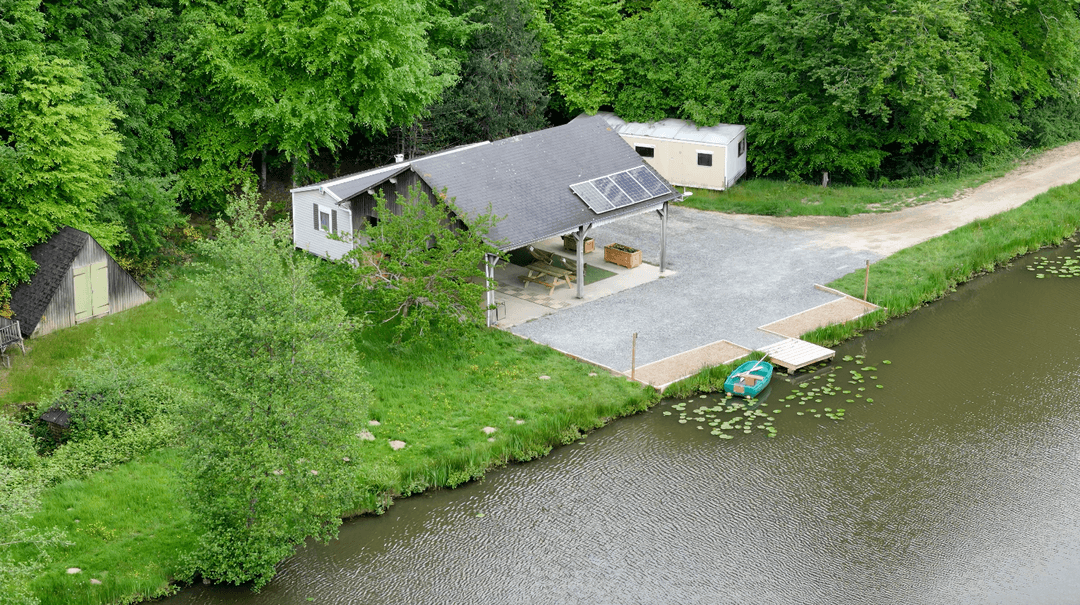 Pêche à la carpe et carnassier avec mobil-home 6 couchages
