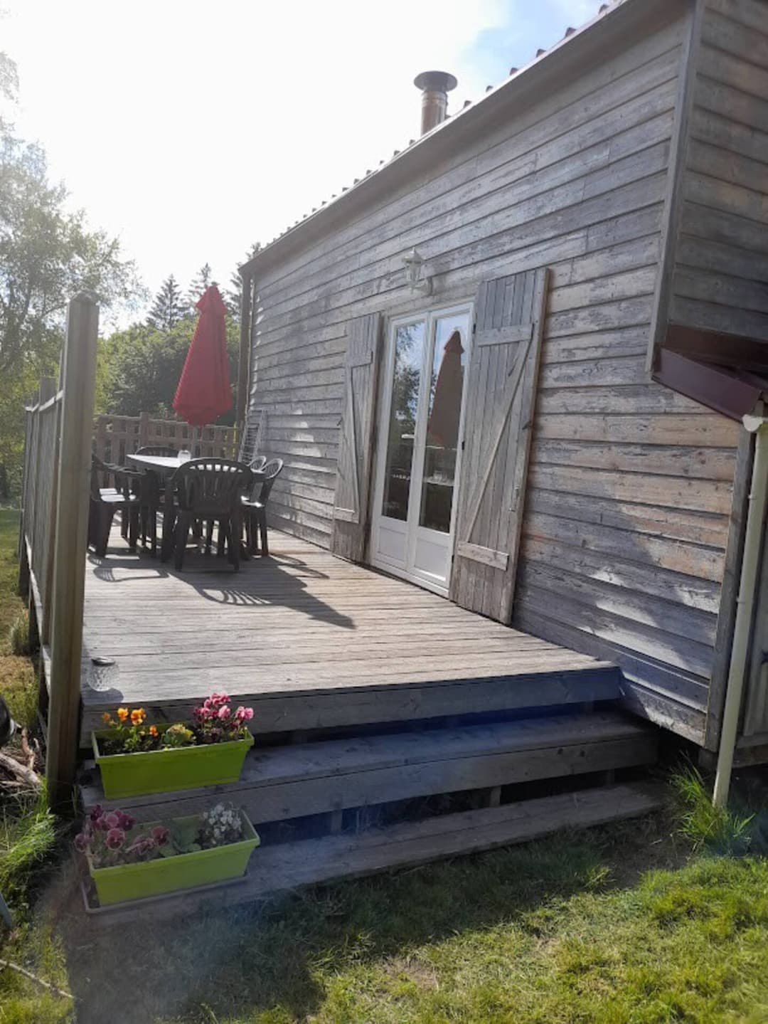 Tiny house 5 personnes avec étang en Haute-Saône 