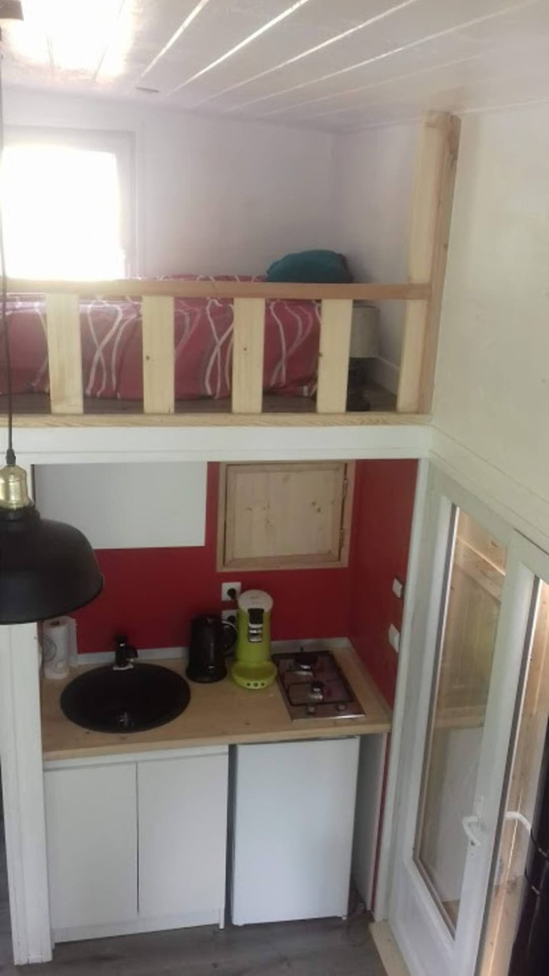 Tiny house 5 personnes avec étang en Haute-Saône 