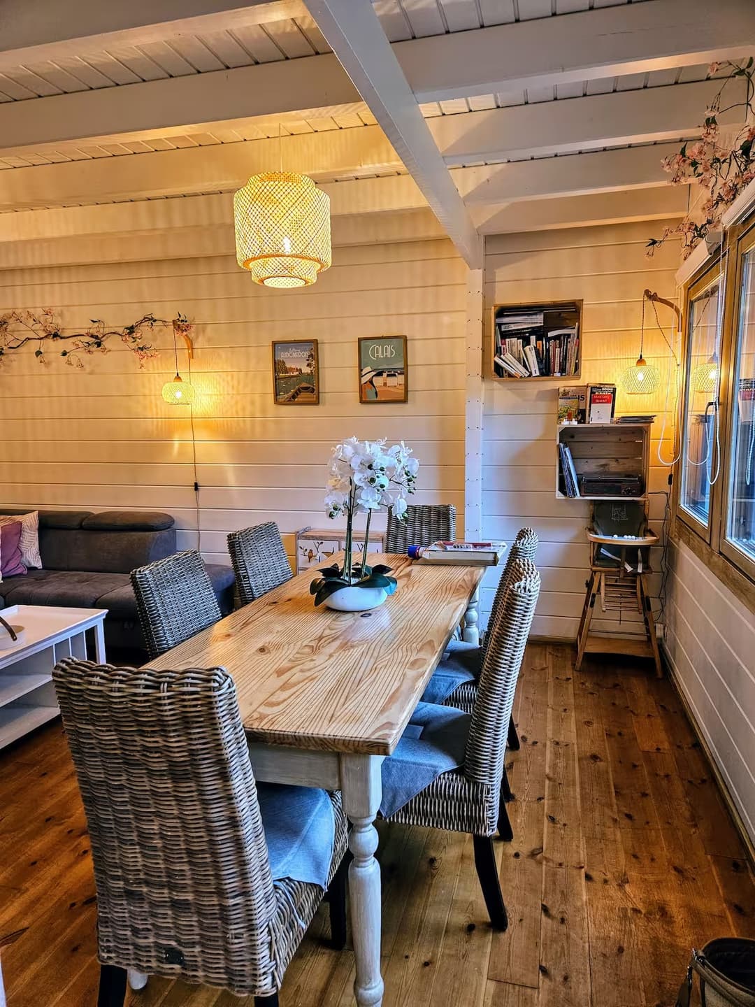 Chalet familial au bord d’un étang 