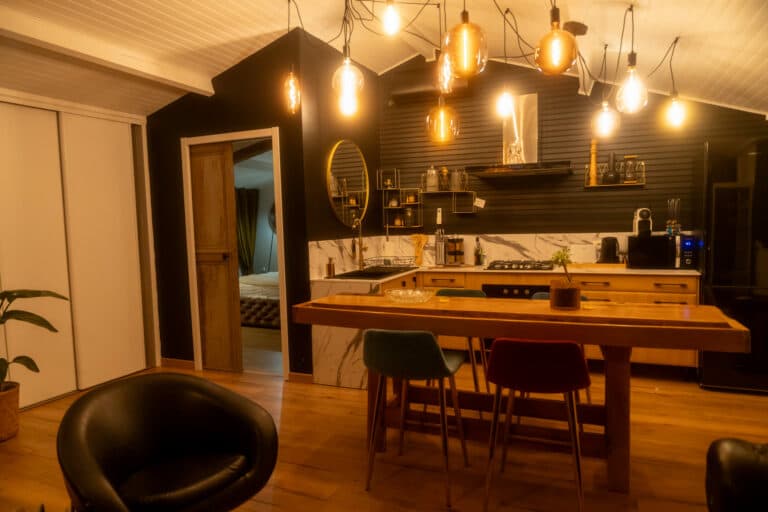 Hébergement avec spa au bord d’un étang 