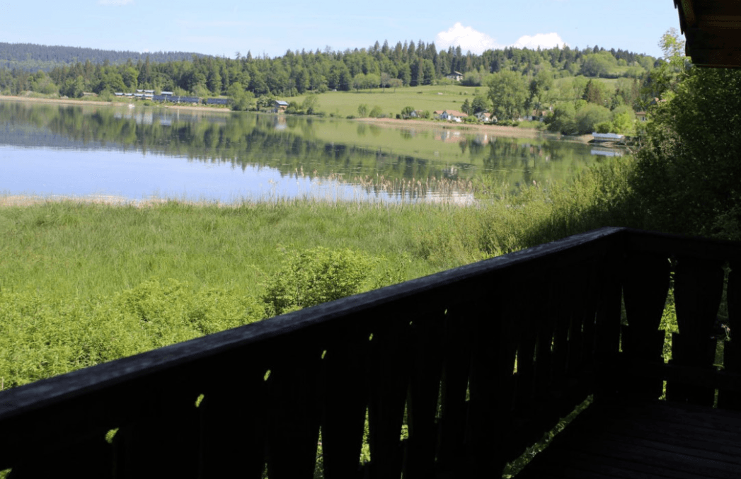 Chalet avec accès privatif au bord du lac 