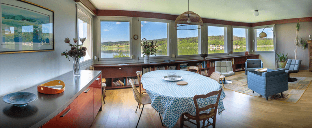 Gîte familiale au bord du lac Saint Point 