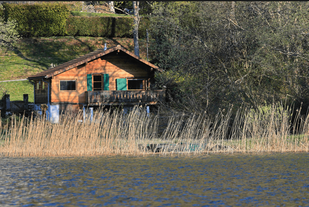 Chalet avec accès privatif au bord du lac 