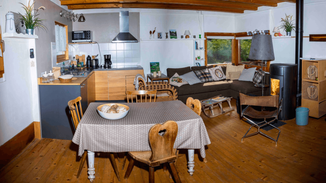 Chalet avec accès privatif au bord du lac 
