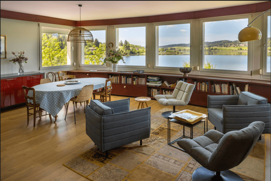 Gîte familiale au bord du lac Saint Point 