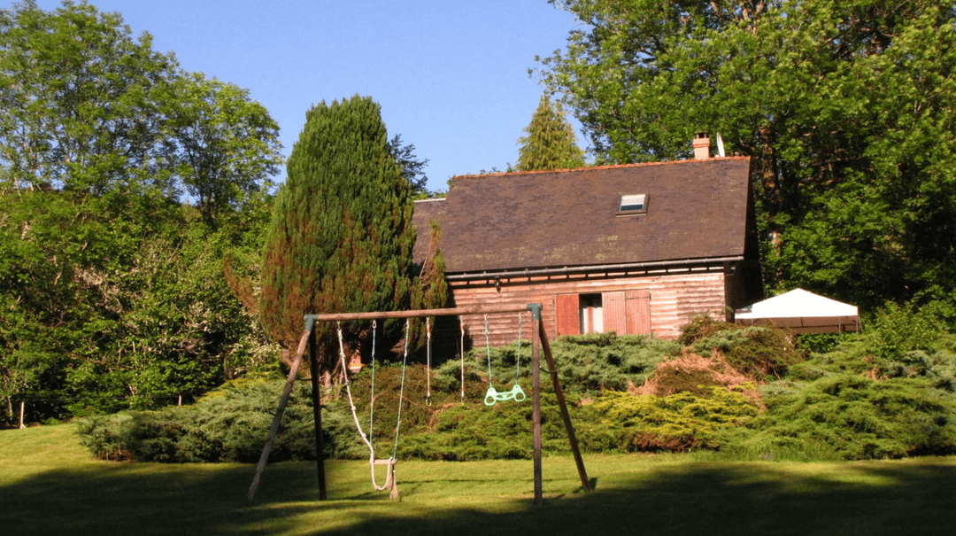 Grand chalet  avec accès à un étang privé 