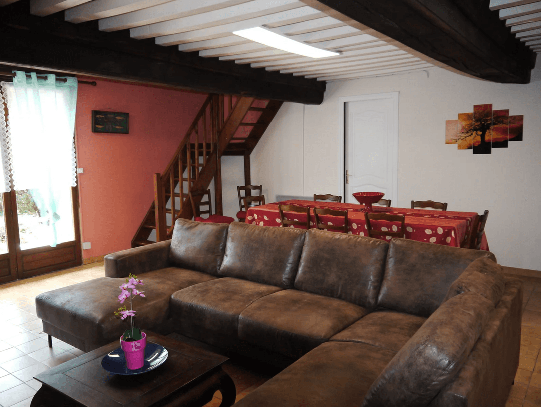 Grand chalet  avec accès à un étang privé 