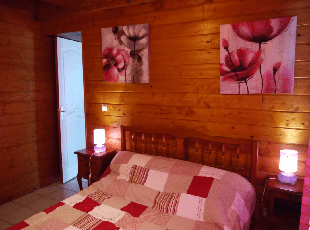 Grand chalet  avec accès à un étang privé 