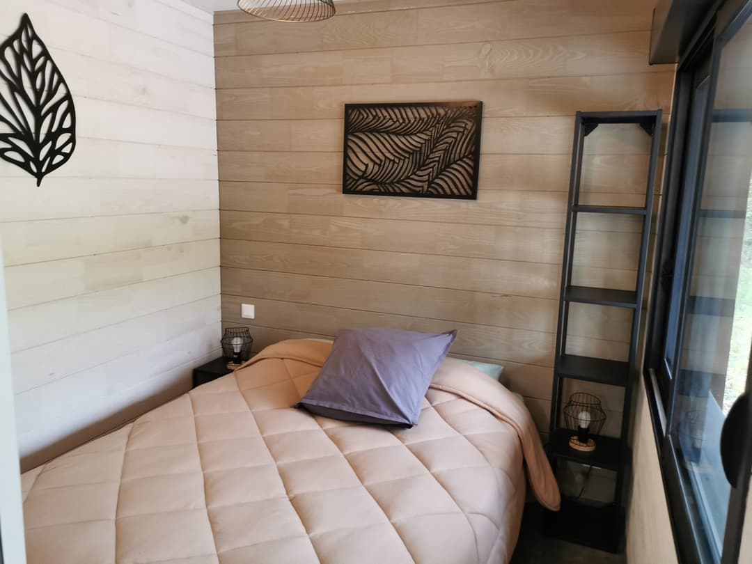 Chalet tout confort pour 4 personnes avec son étang privé 