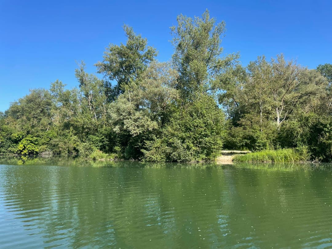 Gravière de 3 ha pour pêcher ou passer un moment dans la nature 