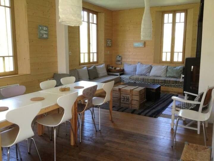 Chalet en bord de lac 